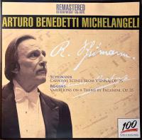 Виниловая пластинка MICHELANGELI ARTURO BENEDETTI / SCHUMANN CARNIVAL SCENES FROM VIENNA - BRAHMS VARIATIONS ON A THEME (1LP)